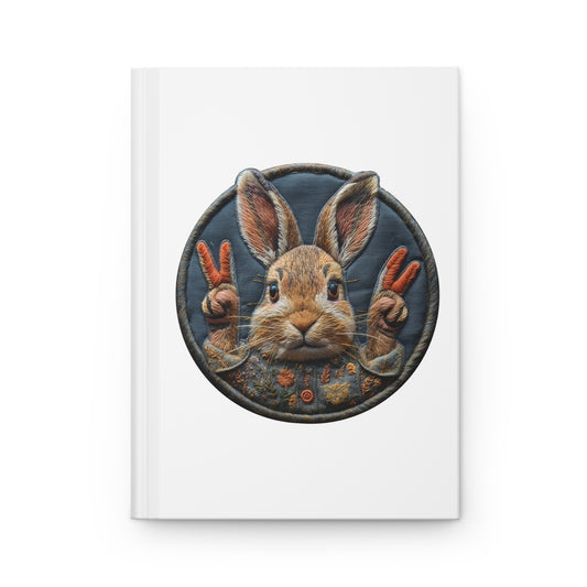 Rabbit Hardcover Journal Matte