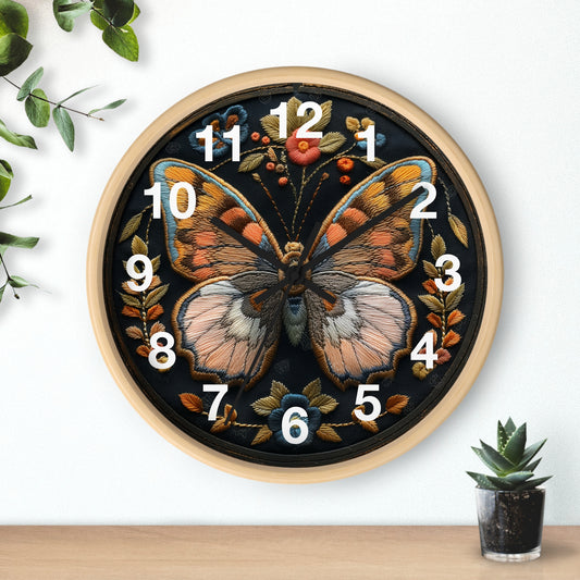 Butterfly creaturez Wall Clock