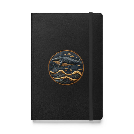 Whale Hardcover bound notebook